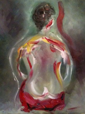 Femme de dos